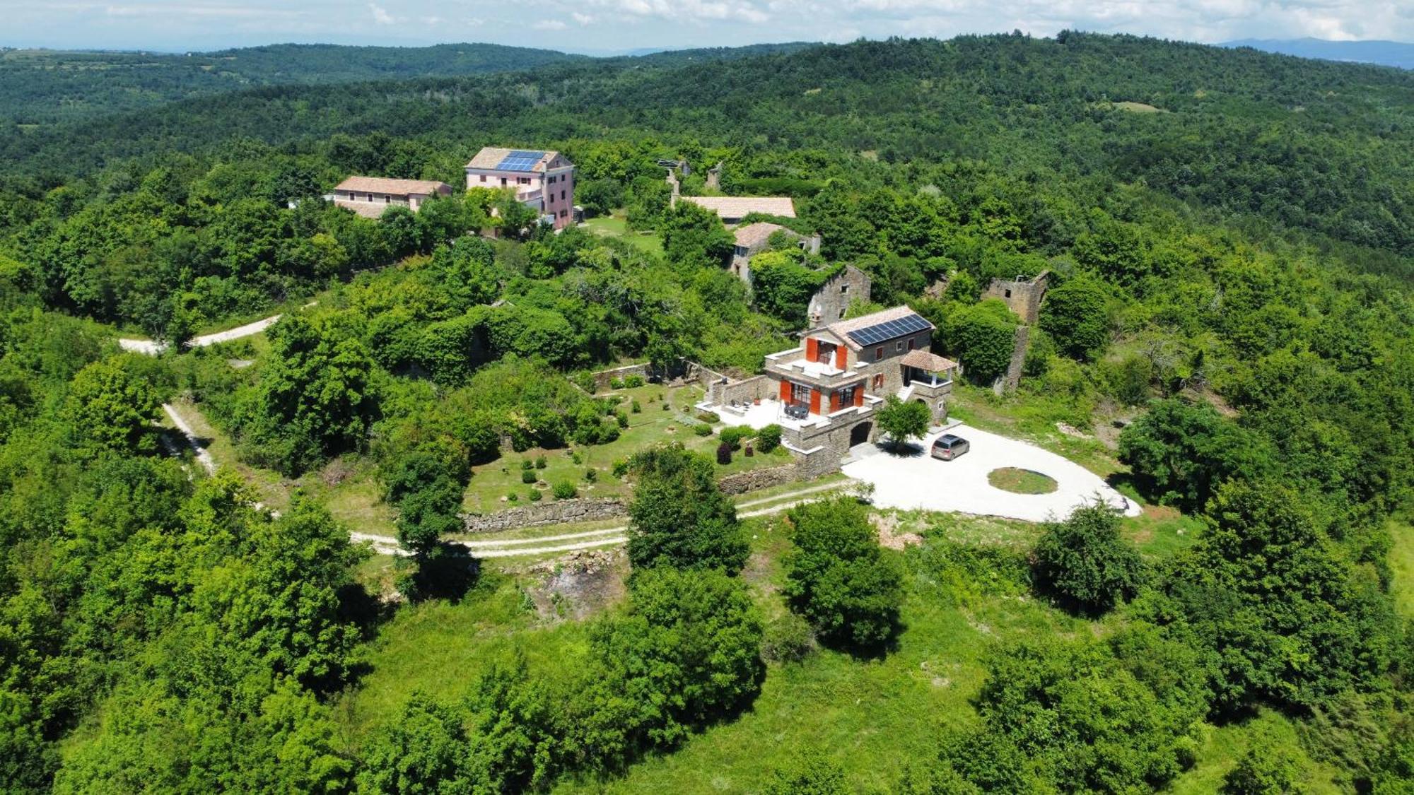 Casa Del Conte - Peaceful Hideaway In North Istria Villa Groznjan Exterior photo