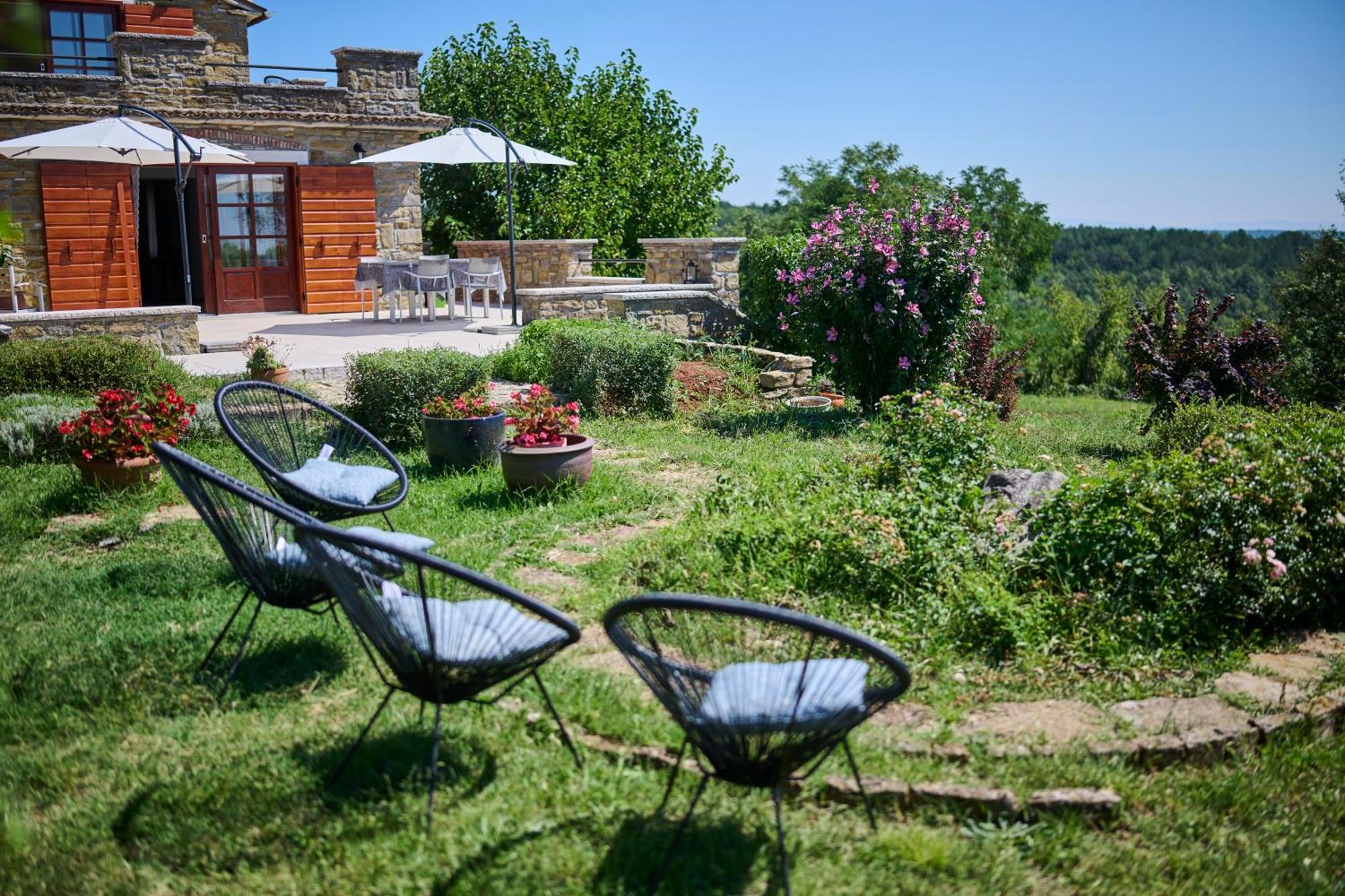 Casa Del Conte - Peaceful Hideaway In North Istria Villa Groznjan Exterior photo