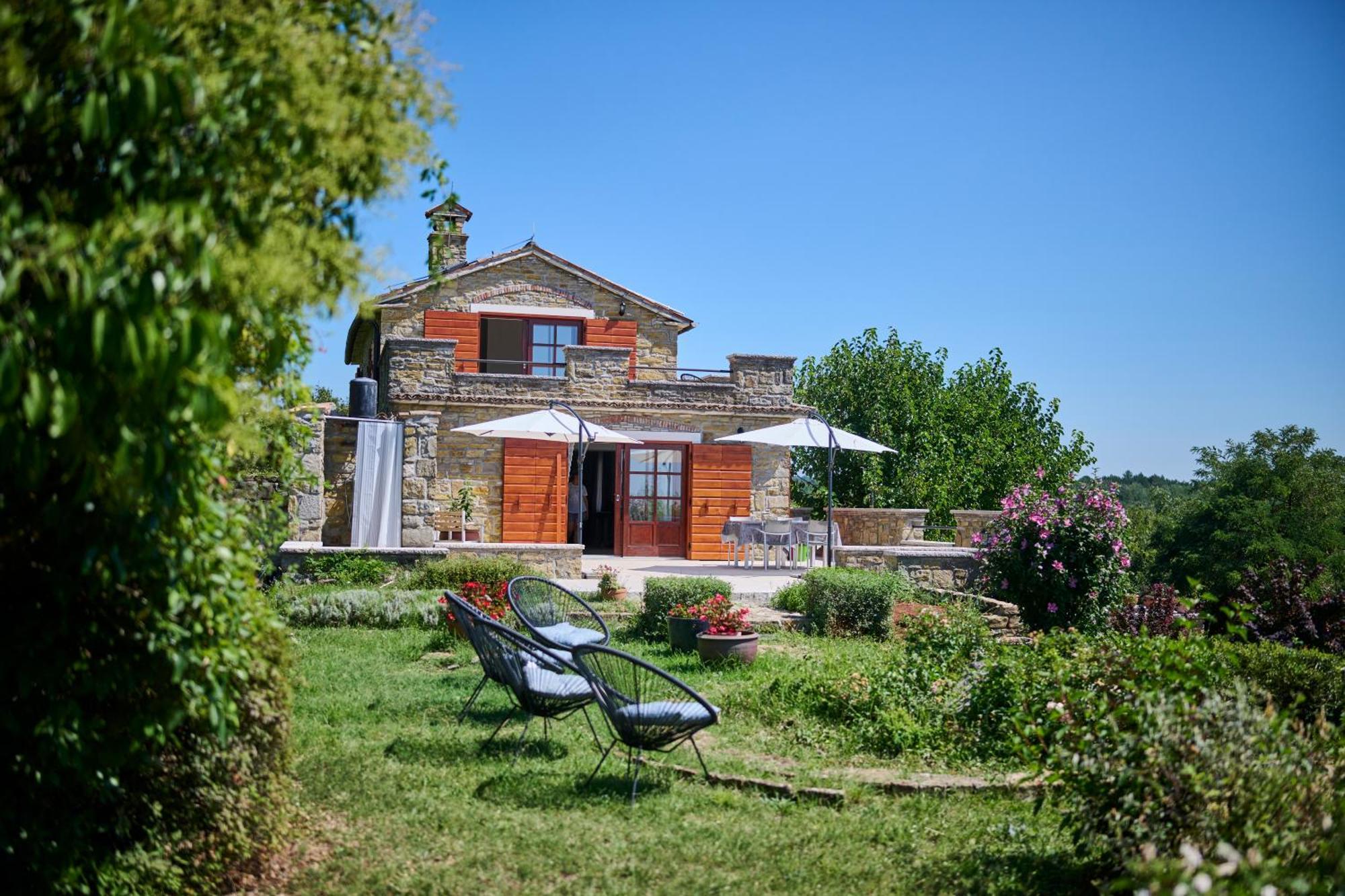 Casa Del Conte - Peaceful Hideaway In North Istria Villa Groznjan Exterior photo